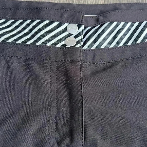 SLAZENGER |  Vintage Black Golf Sport Shorts - Picture 4 of 9
